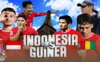 olimpiade paris 2024 indonesia vs guinea